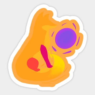 Fire fox Sticker